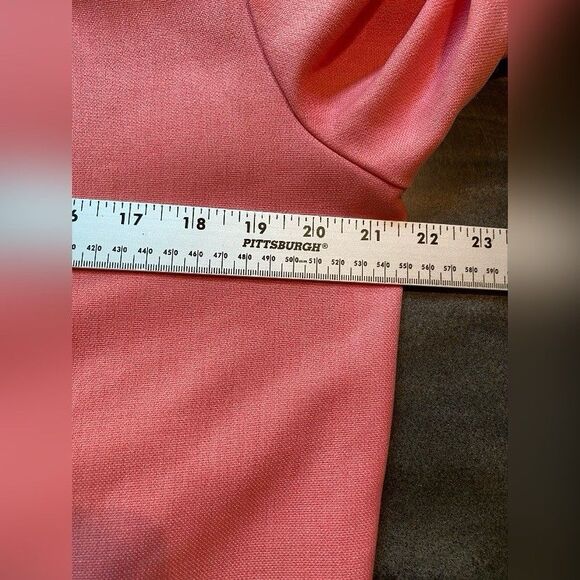 Vintage Bea Classics Pink Jacket & Tank Top 14P Black Trim Office Casual - Picture 5 of 8